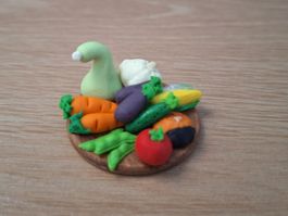 Geerntetes Gemüse Handgemacht, auch für Maileg