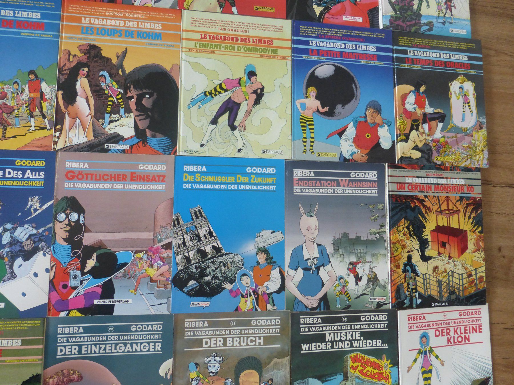 Fumetti: Comic Sammlung Die Vagabunden der Unendlichkeit – Usato da Zumikon venduto da psisound 4