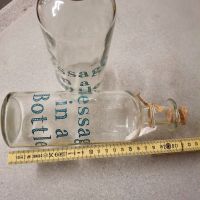 Flaschen-Post - 1 x Flasche, Message in a bottle