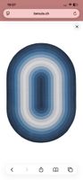 Tapis Benuta POP Anko Bleu 140x200cm - design vintage