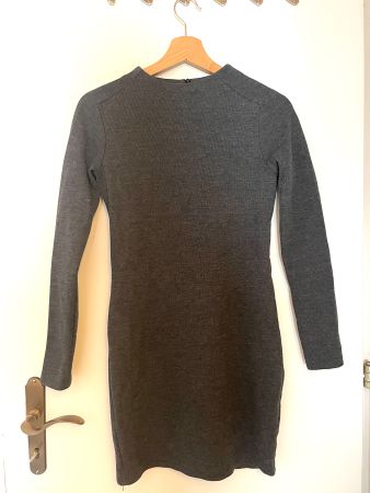 Zara Strickkleid grau (S)