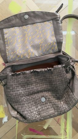 Liebeskind Berlin Ledertasche geflochten / Woven Vintage