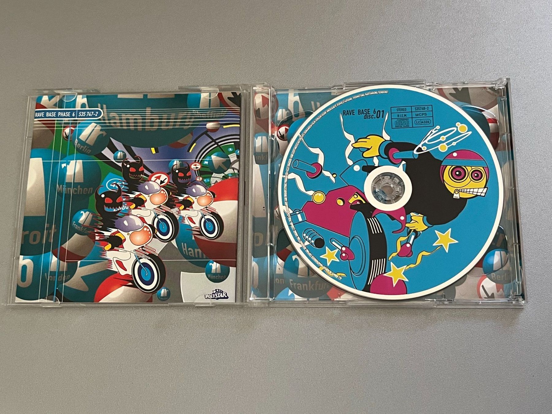 CD: RaveBase Phase 6 (2CD) – Usato da Rivera venduto da poweradem05 2