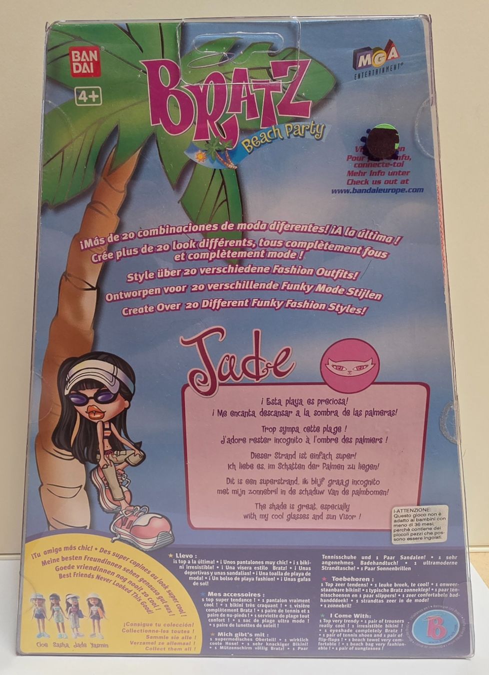 MGA Puppen: Bratz Jade Beach Party de 2002 – Neu und originalverpackt aus Bulle von Chimchiree 1