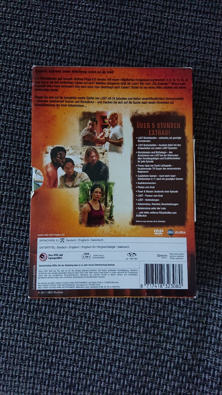 Tutti i DVDs: LOST - Staffel 2 - Komplettbox - DVD – Usato da Bönigen venduto da Mis1513 1