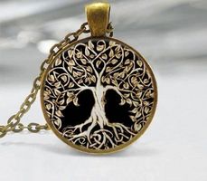 Halskette Yggdrasil Weltenbaum Lebensbaum Tree