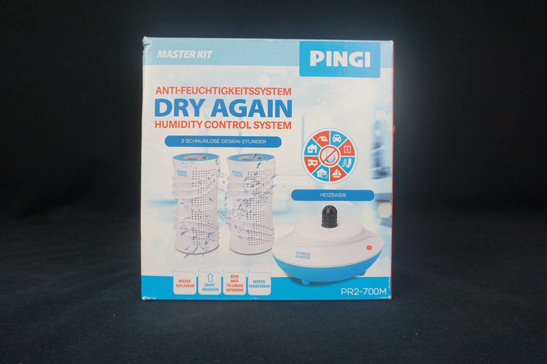 Deumidificatori: Pingi Dry Again PR2-700m Anti-Feuchtigkeitssystem – Usato da Pratteln venduto da Restwert_Pratteln