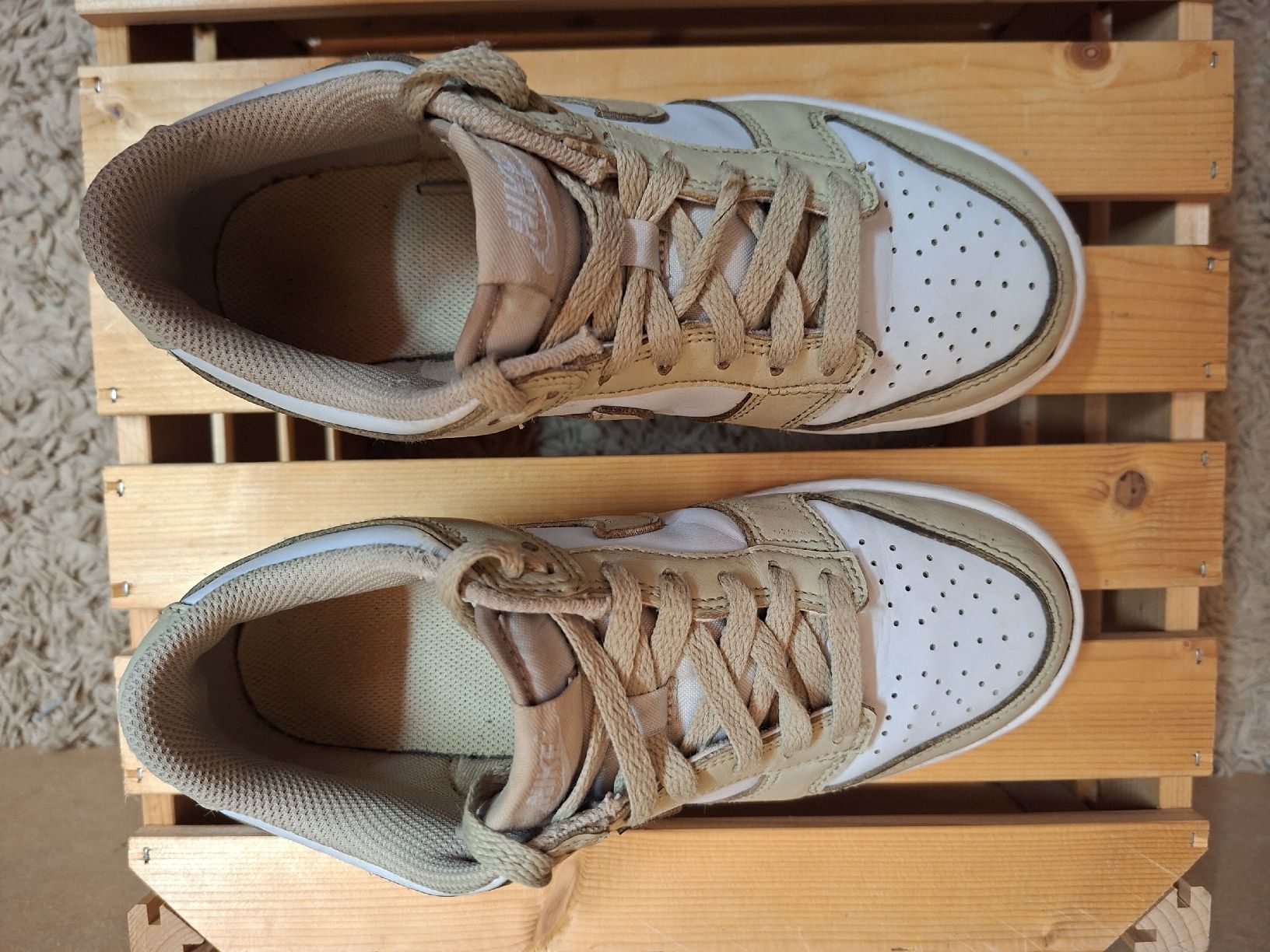 Nike Scarpe da uomo: Nike Dunk Low Sneaker beigeweiss Grösse 36.5 – Usato da Därstetten venduto da Re_Dude 3