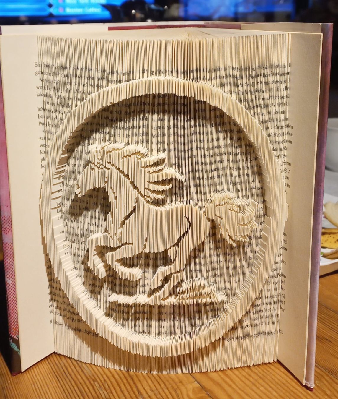 Libri: Buchkunst Hund, Katze, Pferd, Delfin, Geschenk – Nuovo e nell'imballaggio originale da Hausen AG venduto da Lothar64 2