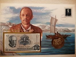 Banknotenbrief Fridtjof Nansen