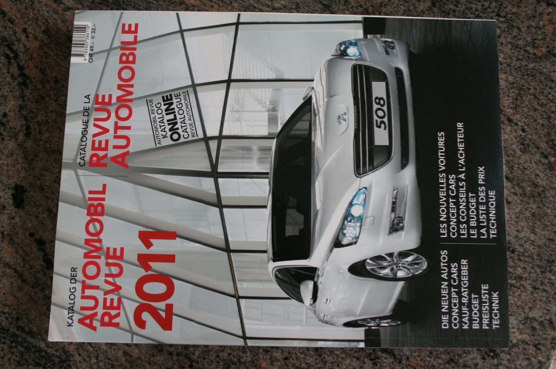 Riviste & Magazine: AUTOMOBIL REVUE KATALOG 2011 – Usato da Wilen b. Wil venduto da Rasti2