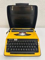 Vintage Schreibmaschine M-OFFICE 1200 in Gelb tragbar
