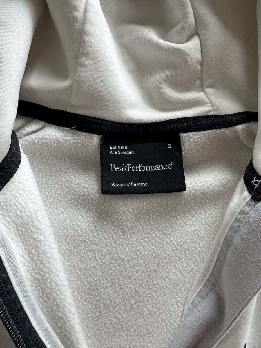 Peak Performance Giacche: Peak Performance Fleecejacke weiss Grösse S – Usato da Wollerau venduto da HuberN 2