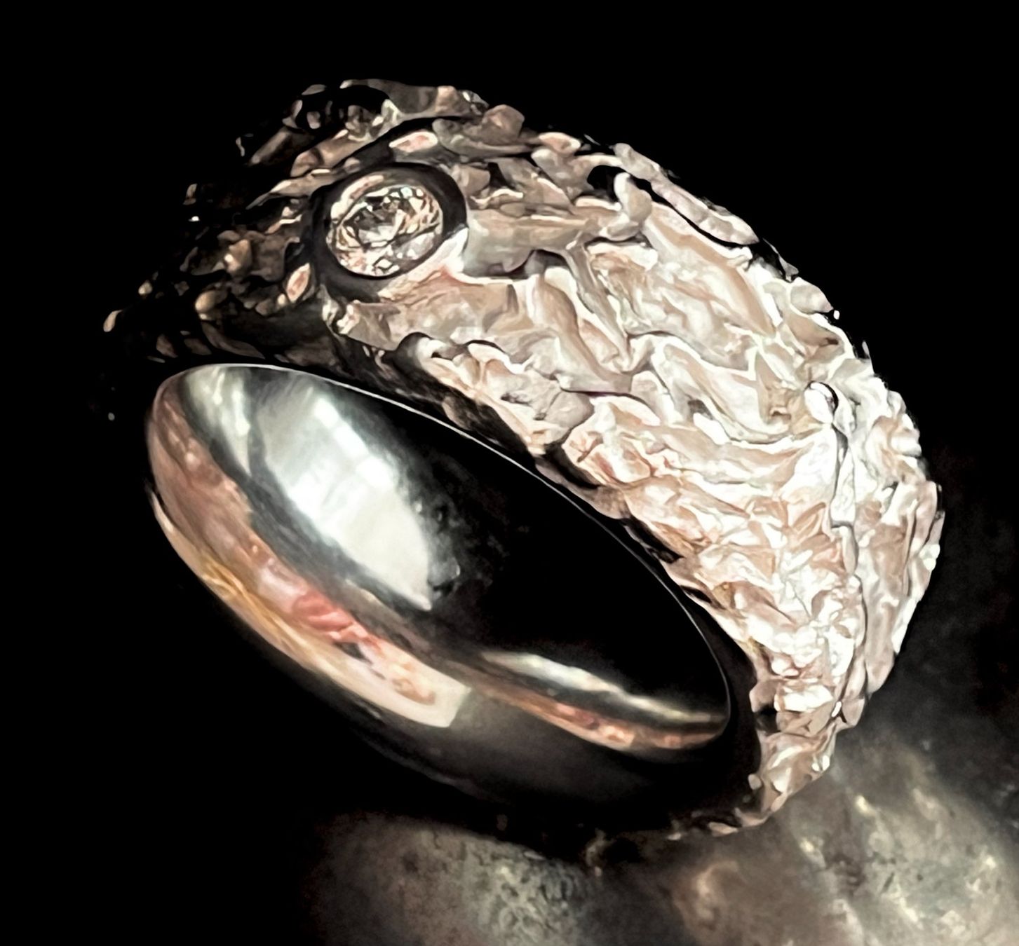 Ringe: Weissgold - Diamant Ring - vom Goldschmied – Neu und originalverpackt aus Jona von Herzschmiede 6