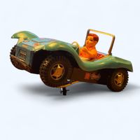 Blechspielzeug 70er Jahre Action-Buggy vintage