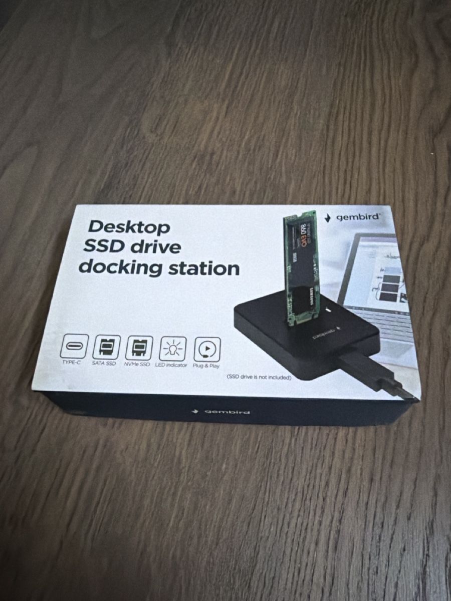 Docking station: Desktop SSD drive docking station - gembird – D'occasion à Schaffhausen par solequart