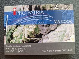 Tutti i francobolli: PPC2007 - Carnet Pro Patria 2007 1er j. – Usato da Trélex venduto da Phil_Albert