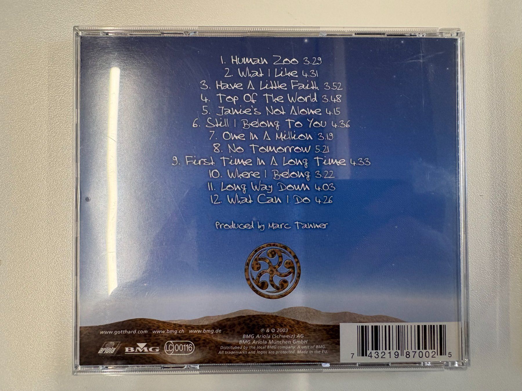 CD: Gotthard - Human Zoo – Usato da Oberbütschel venduto da SimBla91 1
