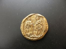 Alte Vatikan Medaille Petrus und Paulus
