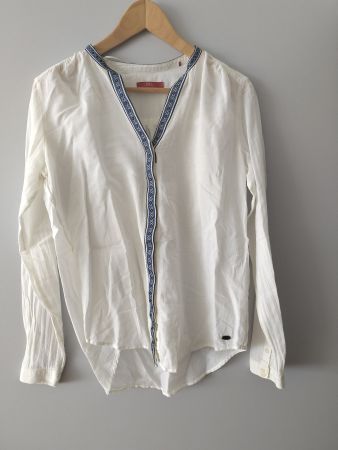 Sommerbluse von Esprit (EDC) in Weiss, Grösse S