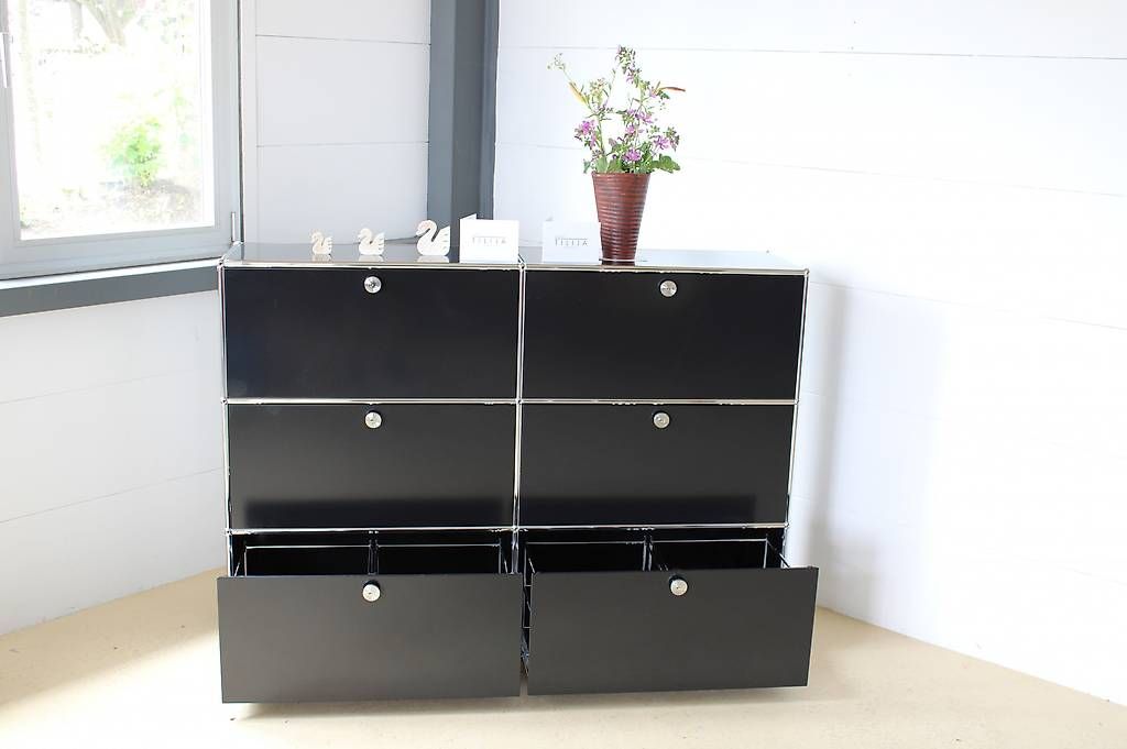 USM Étagères: USM Sideboard in Graphitschwarz,neuwertig – D'occasion à Meinisberg par atelier_TILIJA 6