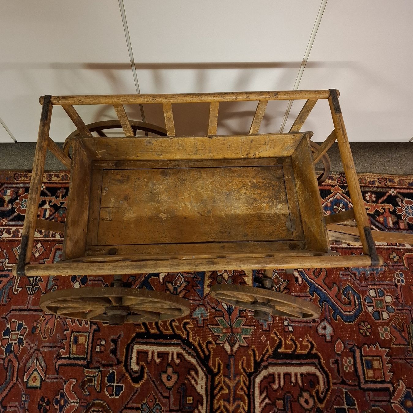Transportwagen: Vintage Leiterwagen aus Holz – Gebraucht aus Reinach BL von Malin20 4