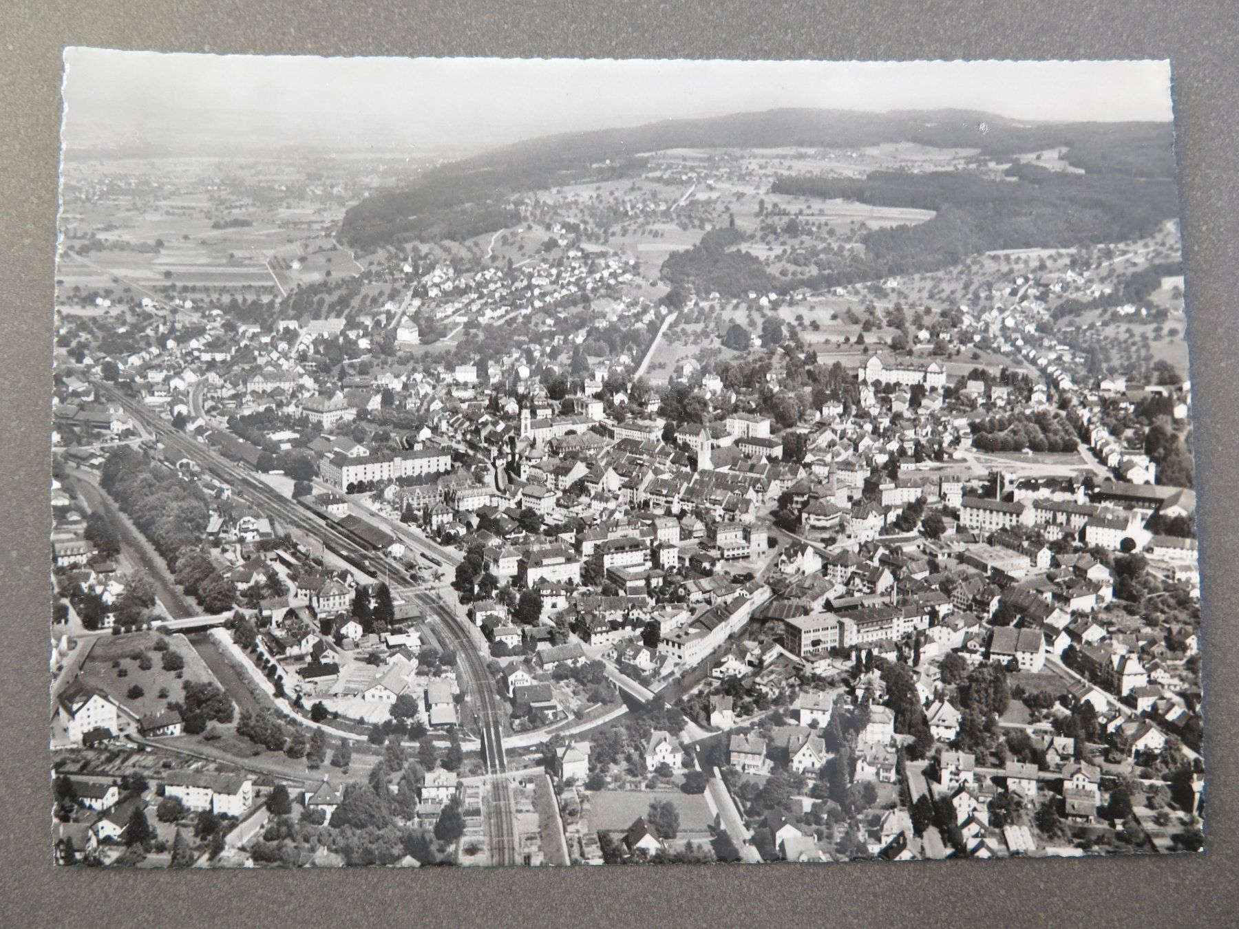 Cartoline postali: FRAUENFELD - FLUGAUFNAHME – Usato da Wittenbach venduto da lipasal
