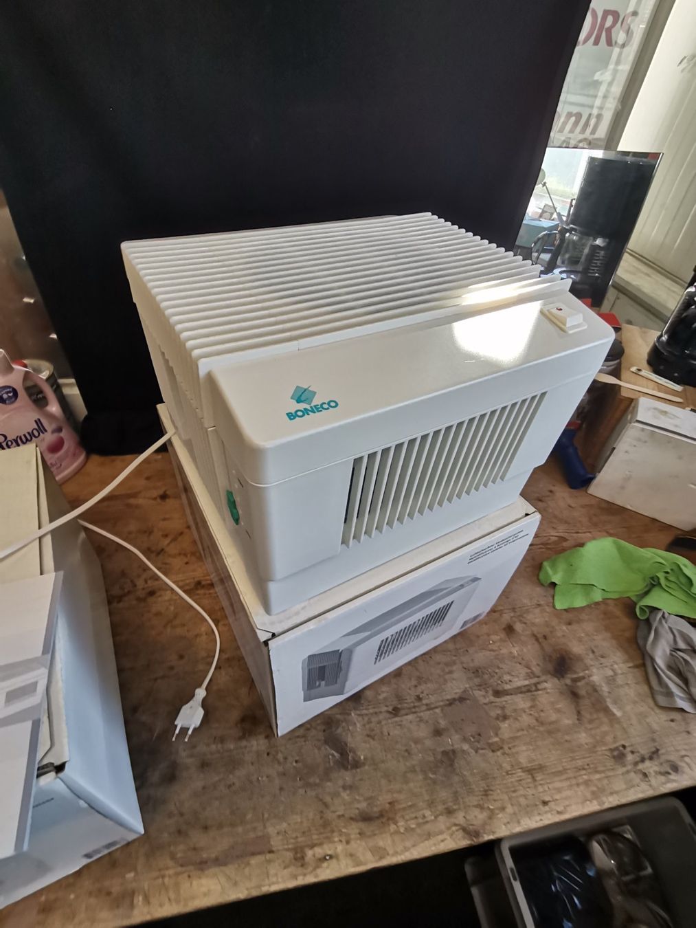 Boneco Umidificatori d'aria: Boneco Luftbefeuchter, Verdunstersystem, Boneco Air Comfort – Usato da Wiedlisbach venduto da materialkreislauf 2