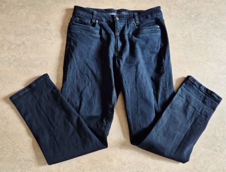 CAMBIO PEARLIE JEANS HOSE 40 L DUNKELBLAU,  TOP ZU BLUSE TUN