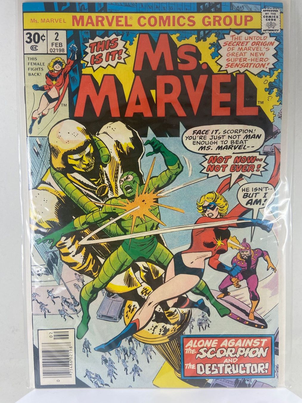 Fumetti: Ms. Marvel (1977 1st Series) #2 VF 8.0 – Usato da Neuchâtel venduto da belange