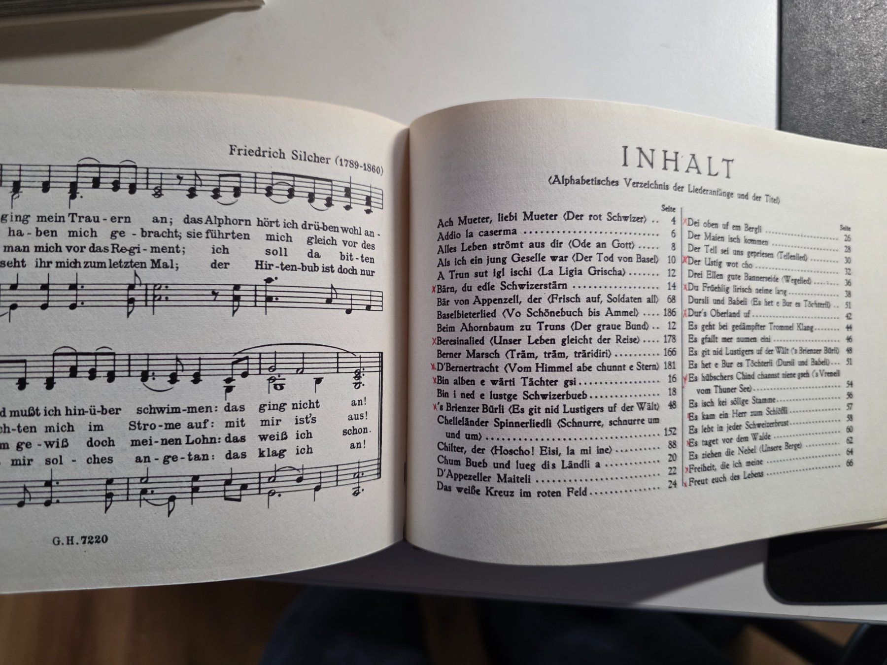 Libri: Lieder aus der Heimat - Friedrich Niggli - 1930 – Usato da Walterswil BE venduto da Lonitti 7