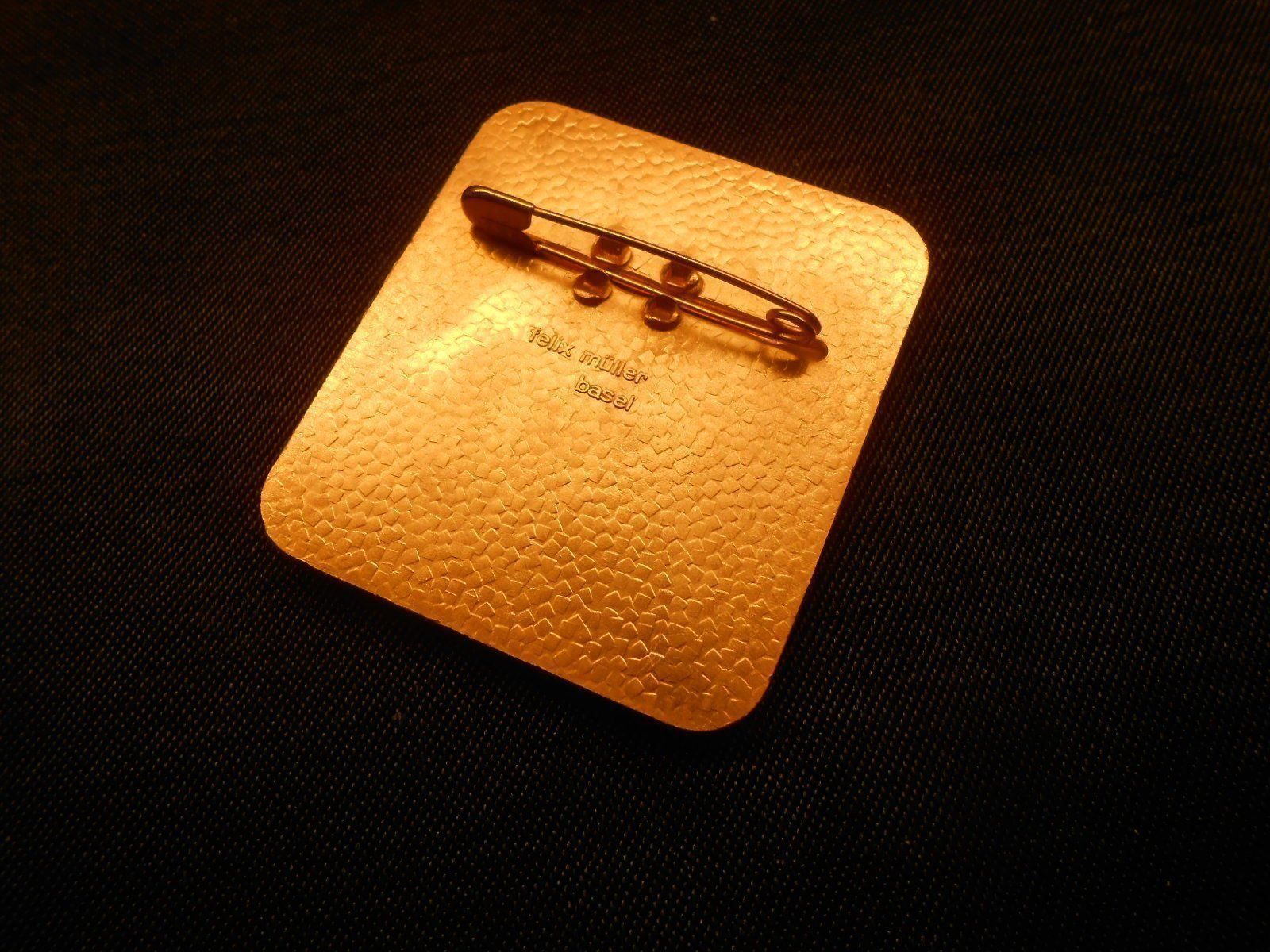 Medaglie: Basler Fasnacht "Blaggedde" 1978 - Gold – Usato da Hallwil venduto da pkaiser44 1