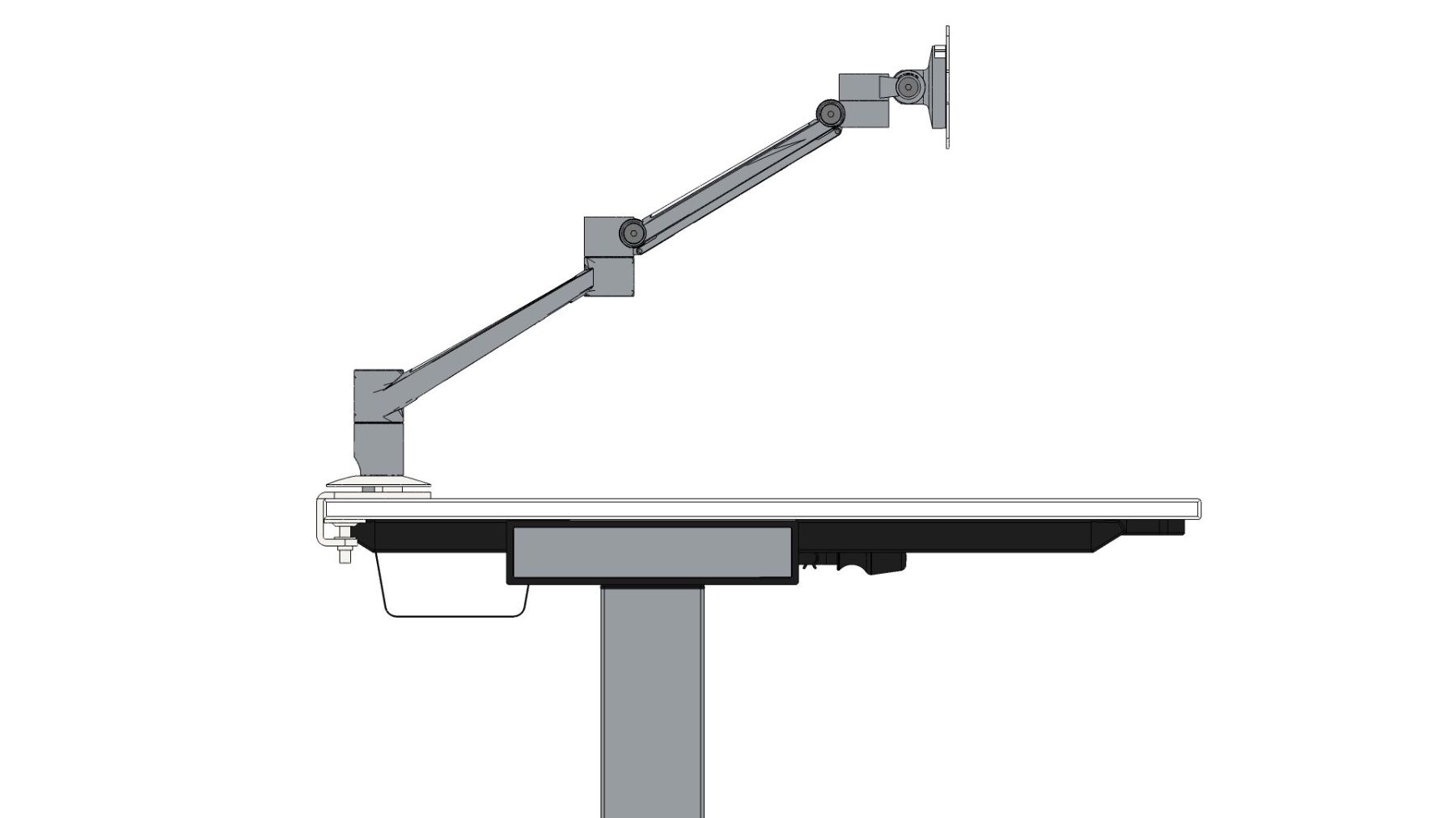 Bildschirmhalterung: Dataflex Viewlite Plus 622 (bis 24") anstatt CHF 431.00 – Neu (gemäss Beschreibung) aus St. Gallen von bagisg 6