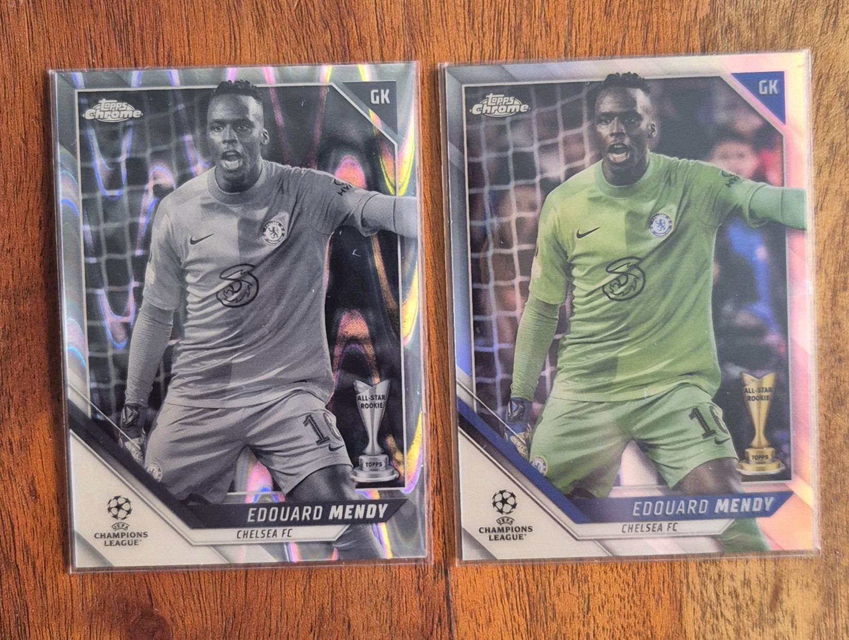 Topps Carte collezionabili: DUO - Edouard Mendy Topps Chrome FANTOM + BASE  – Nuovo (secondo la descrizione) da Genève venduto da RazenGan_777