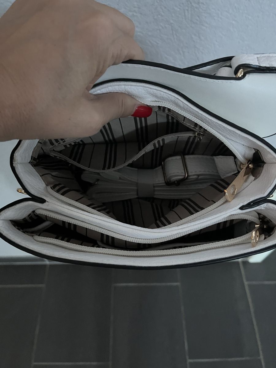 Taschen für Damen: Sac fantaisie blanc – Neu und originalverpackt aus Fully von Sassa68 3