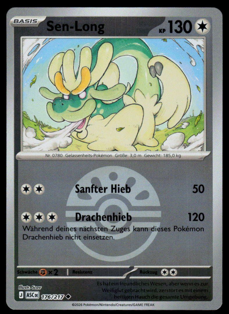 Pokémon Cartes à collectionner: Pokemon Sen-Long 176/217 – D'occasion à Herisau par Pokemon2025