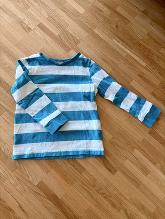 Gestreiftes Langarmshirt – Grösse 86/92 