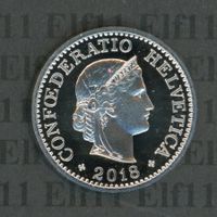 CHF___0.10 2018 stgl * nigelnagelneu! 10 Rappen