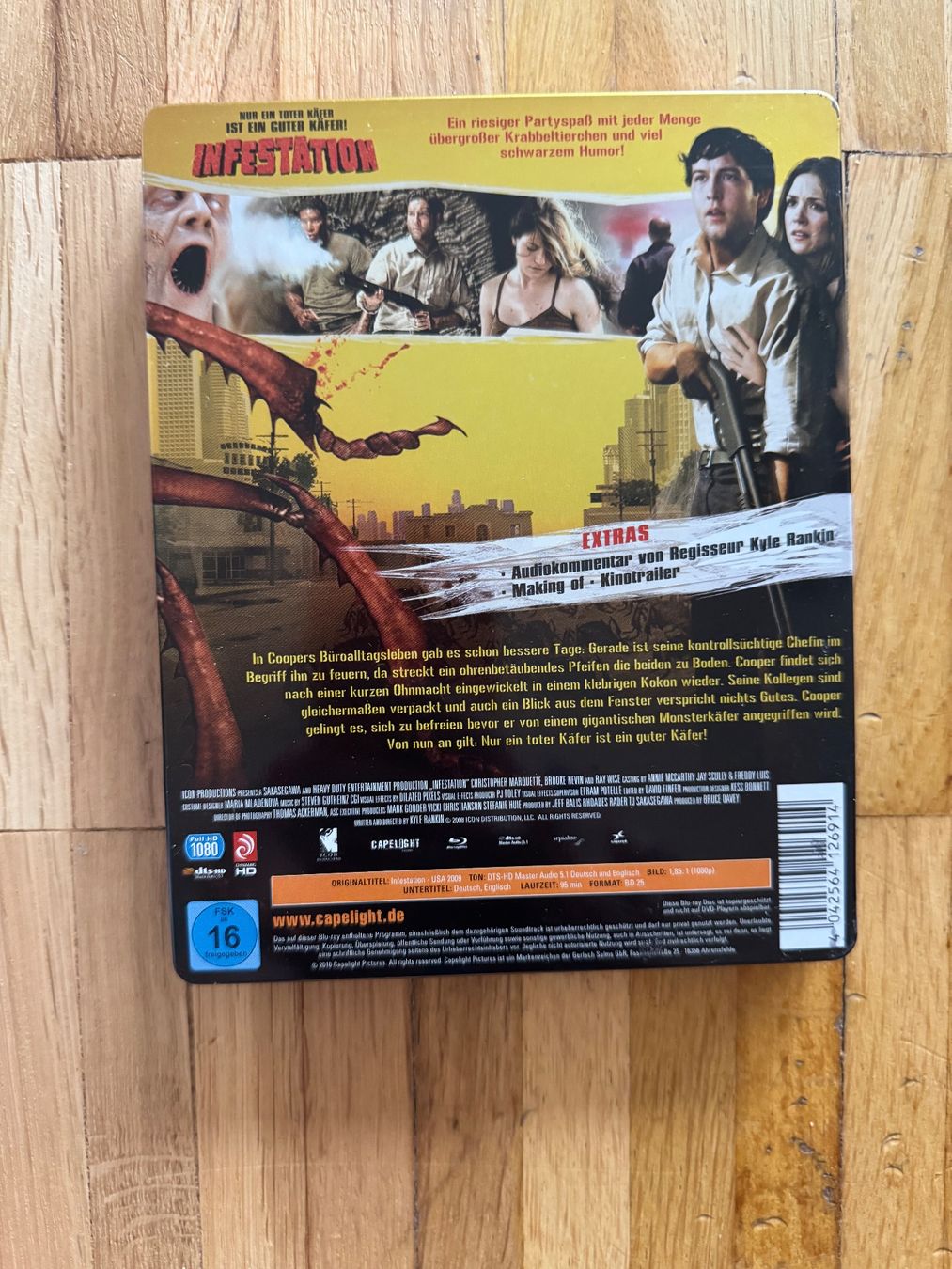 Tutti i DVDs: INFESTATION (BLU-RAY/ STEELBOOK) – Usato da Basel venduto da san_2qlq 1