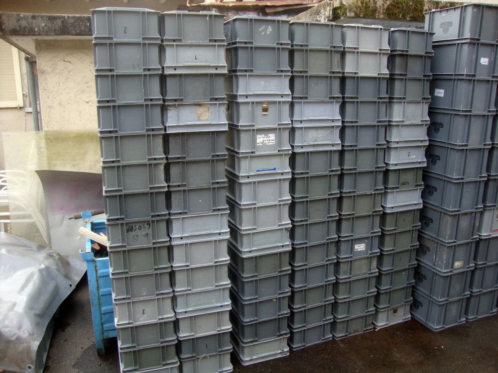 OSALADI 2er Set Klingen-Entsorgungsbox - Gelbe ABS-Behälter | Sicher Für Rasierklingen & Cuttermesser