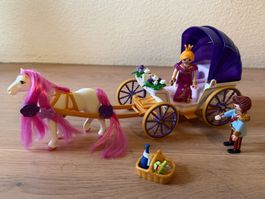 Playmobil 6856 - Königspaar mit Pferdekutsche - komplett