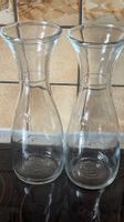 2 Glaskaraffen, Wasserkaraffen, 0.5 Liter, neuwertig!
