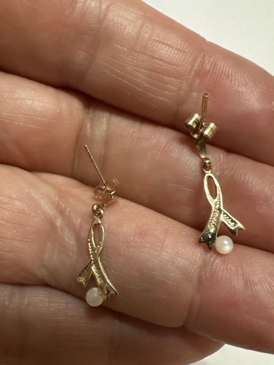 Boucles d'oreille: Boucles d’oreilles en or 9 carats – D'occasion à Montreux par Pipo7878 2