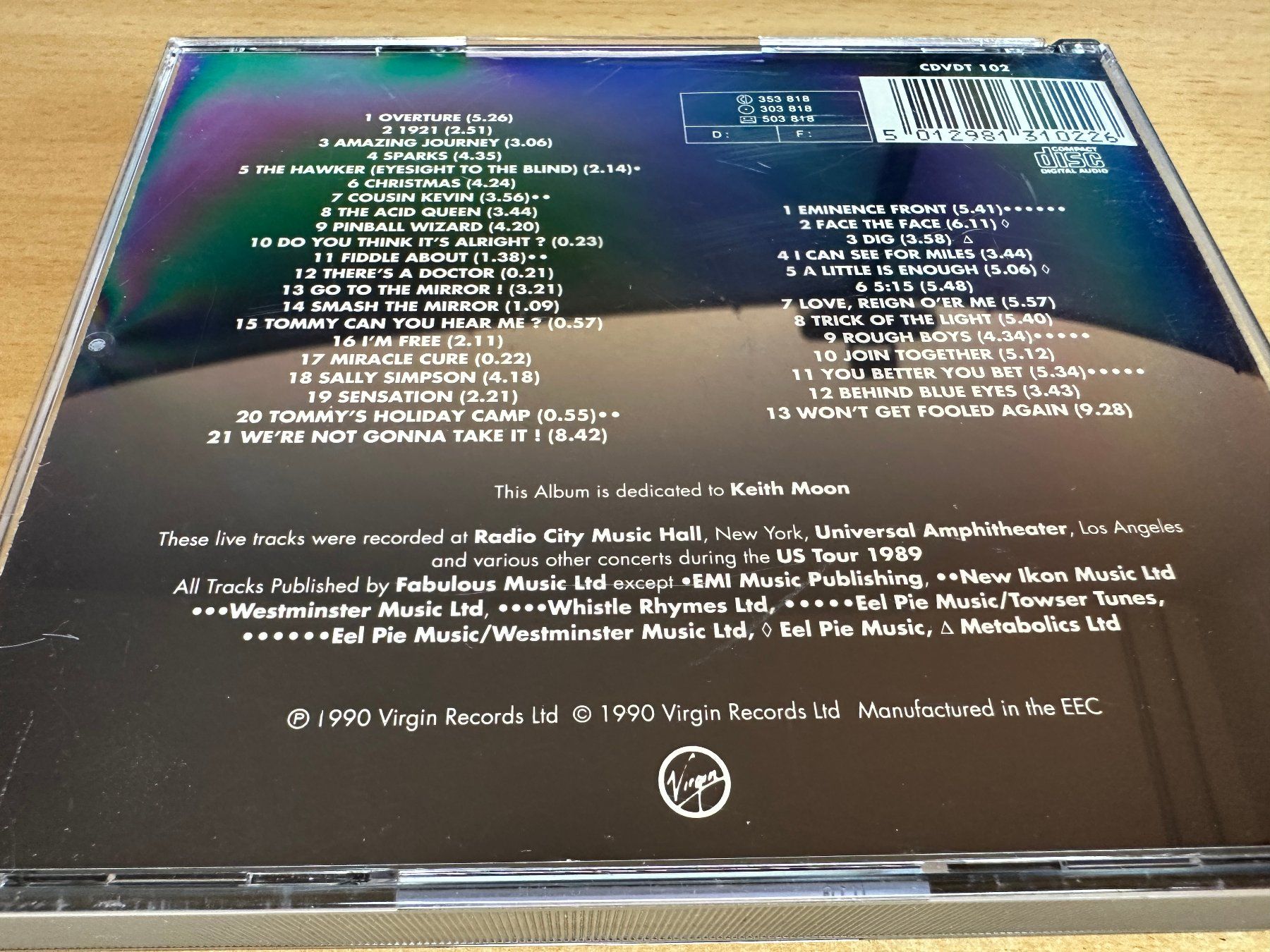 CDs: The Who – Join Together - 2 CD – Gebraucht aus Rikon im Tösstal von Alpenmutz 1