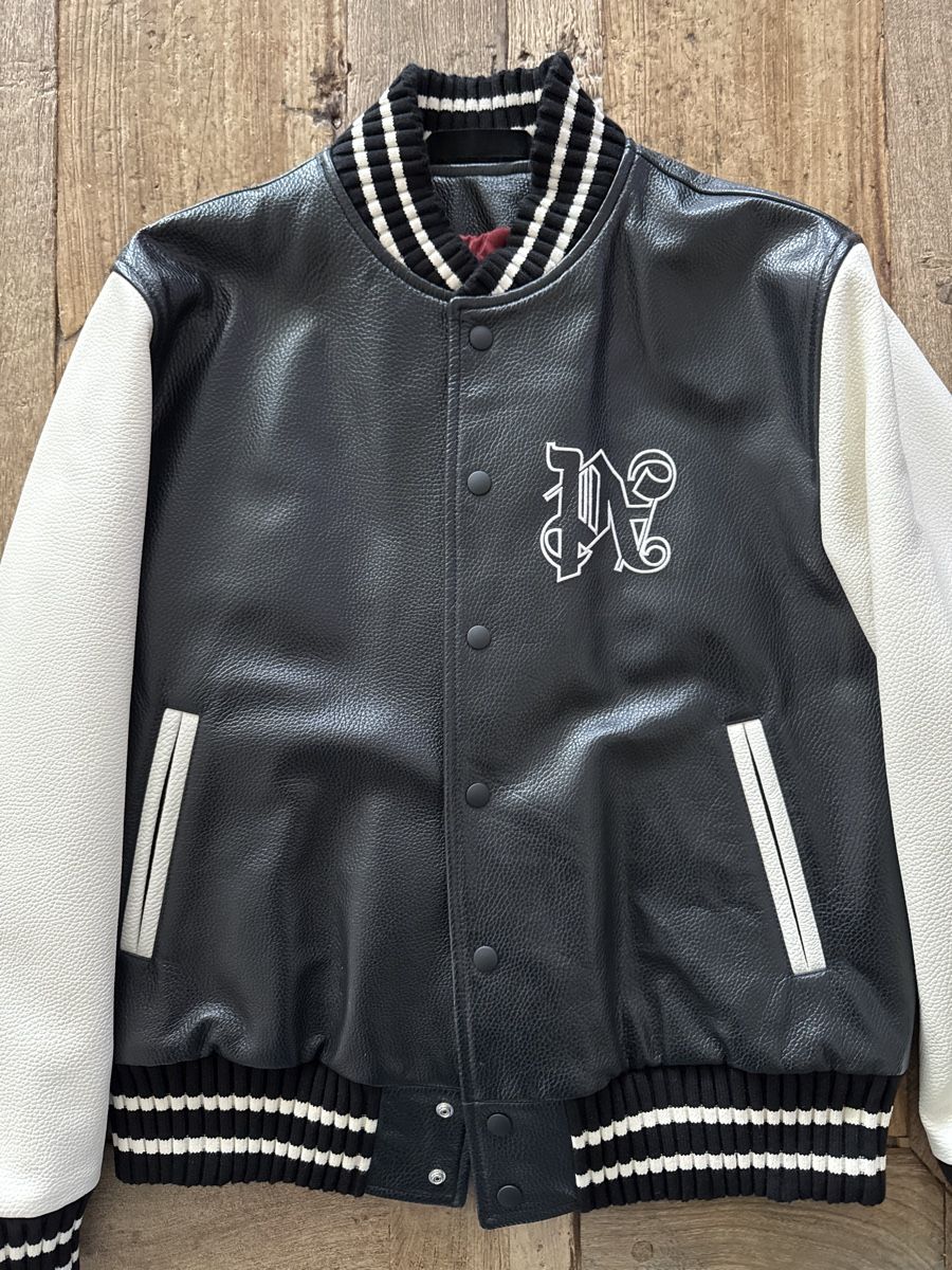 Palm Angels Giacche: Leder Jacke von Palm Angels – Nuovo (secondo la descrizione) da Bülach venduto da Suters0403