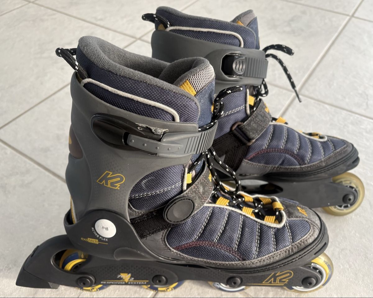 K2 Pattini in linea & Pattini a rotelle: Inline Skates K2 Exotech Velocity Men Gr. 44. – Nuovo (secondo la descrizione) da Steffisburg venduto da LollipopRM69