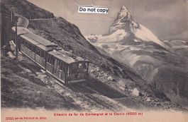 Zermatt  VS  -   GORNERGRAT - Zahnradbahn  &  Matterhorn