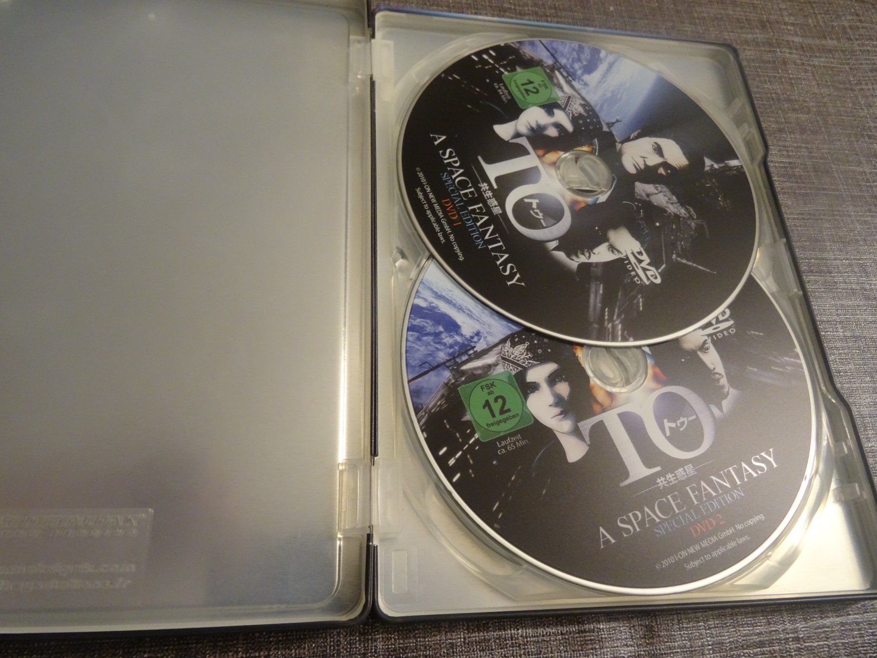 Tutti i DVDs: DVD TO A SPACE FANTASY ANIME – Usato da Olten venduto da Disc-Verkauf 1