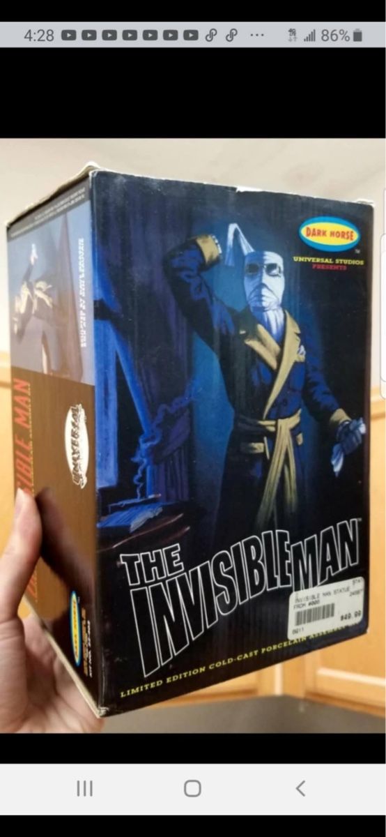 Kits de montage: The Invisible Man Modellbausatz Universal Monster – D'occasion à Schlieren par Moviepropde 1
