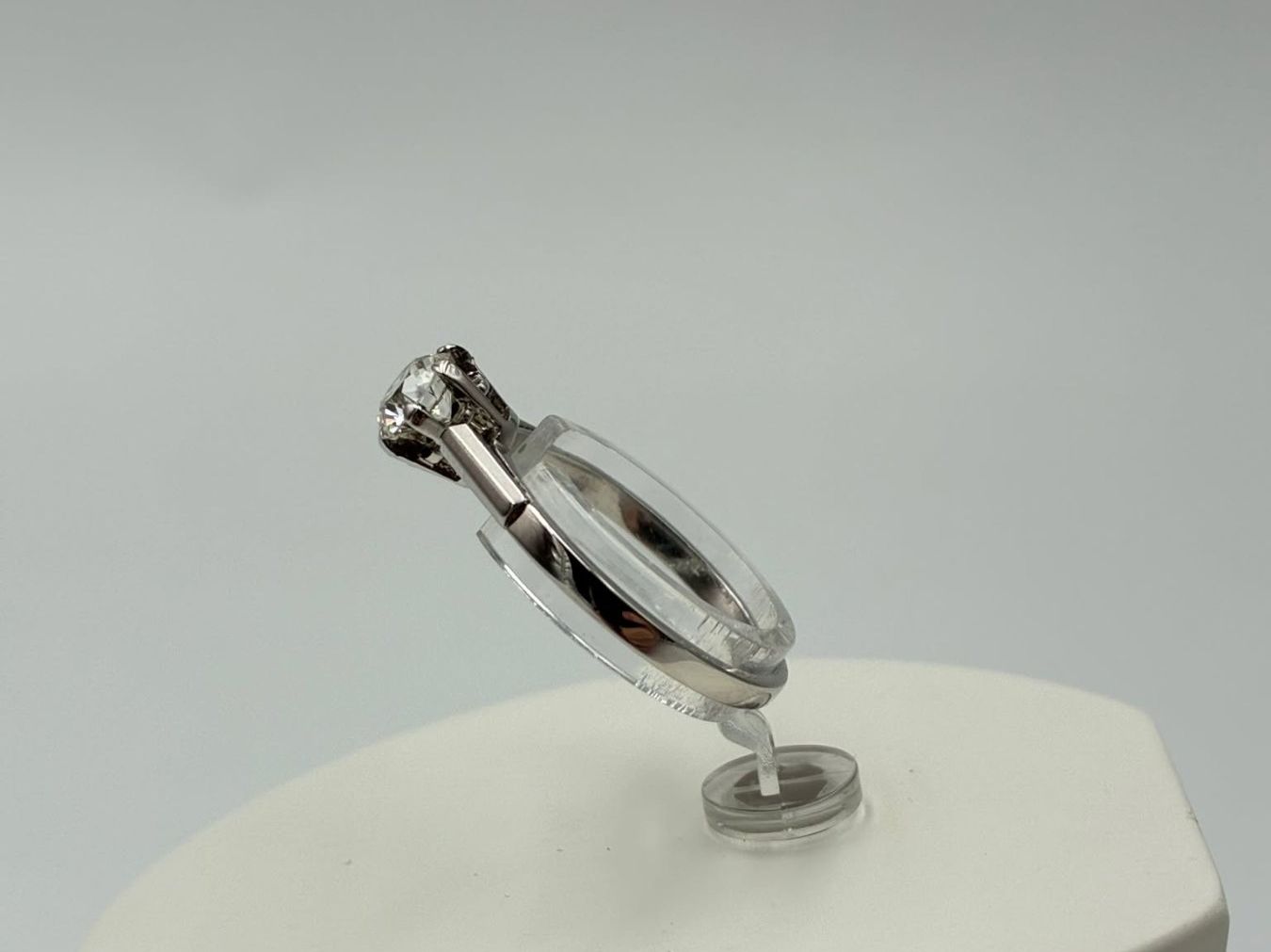 Anelli: SOLITÄR DIAMANT RING IN 750 WEISSGOLD – Usato da Luzern venduto da EdiGem 6